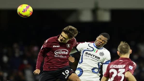 Serie A: Inter Milan crush Salernitana to tighten grip on lead