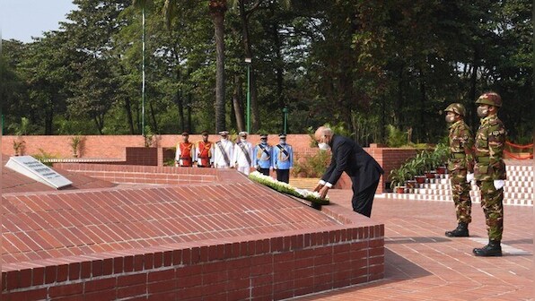 Ram Nath Kovind in Bangladesh: President pays tribute at Dhaka's National Martyrs' Memorial