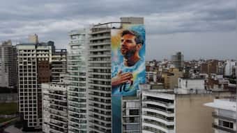 Lionel Messi gets a 69-metre mural in hometown Rosario