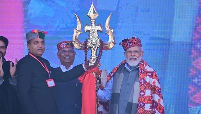 Narendra Modi in Mandi: PM lays foundation of projects worth over 28,000 crore Narendra Modi in Mandi: PM lays foundation of projects worth over 28,000 crore