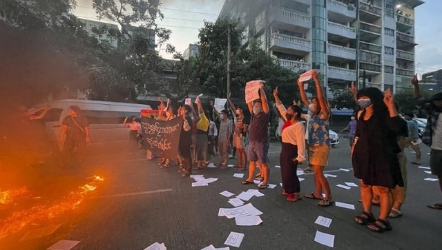 Myanmar junta threatens to 'annihilate' coup opponents on crackdown anniversary Myanmar junta threatens to 'annihilate' coup opponents on crackdown anniversary