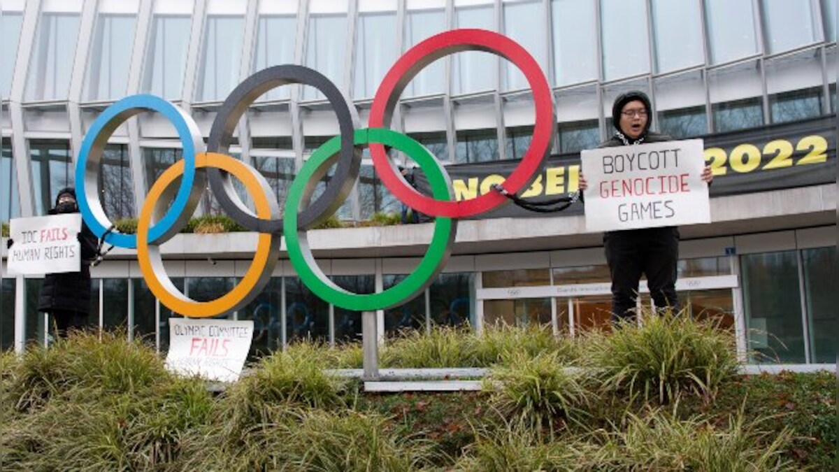 Olympic leaders target FIFA over proposed biennial World Cup plan in meeting interrupted by pro-Tibet activists