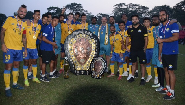 IFA Shield: Real Kashmir win second consecutive title after stunning 2-1 win over Sreenidi Deccan FC IFA Shield: Real Kashmir win second consecutive title after stunning 2-1 win over Sreenidi Deccan FC