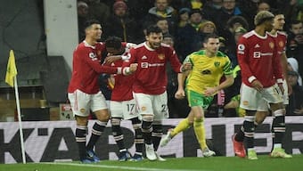 Premier League: Spot on Cristiano Ronaldo fires Manchester United to victory at Norwich