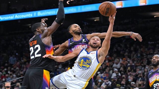 NBA: Stephen Curry powers Warriors past Suns, Nets thwart Lakers NBA: Stephen Curry powers Warriors past Suns, Nets thwart Lakers