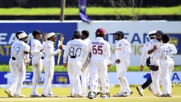 Sri Lanka vs West Indies: Spinners Lasith Embuldeniya, Ramesh Mendis script hosts' 2-0 Test series win