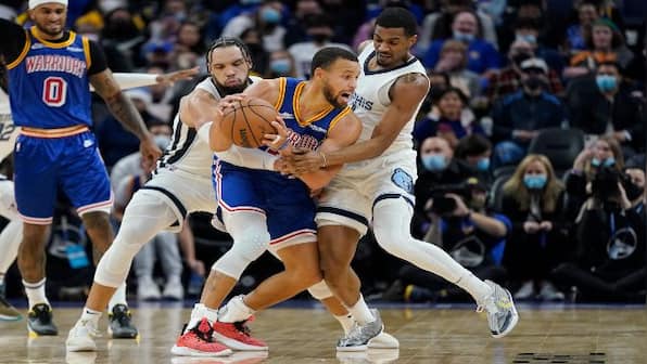 NBA: Stephen Curry fuels Warriors in win over Grizzlies, Spurs beat Lakers