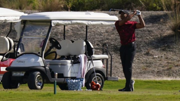 Tiger Woods looking 'impressive' in build up to PNC Championship