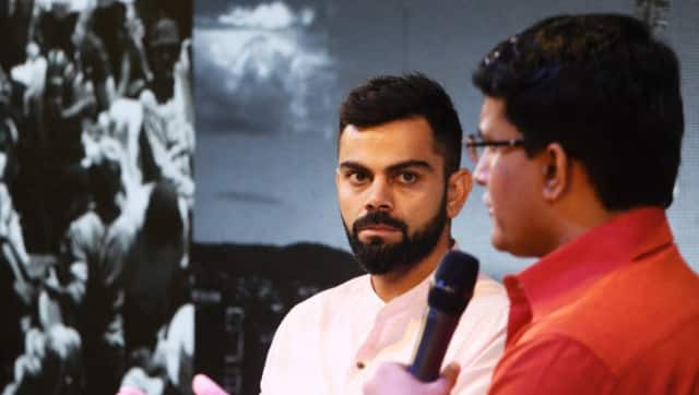 File image of Virat Kohli and Sourav Ganguly. AFP