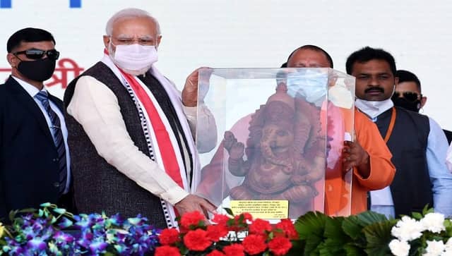 PM said, “In the span of the last four and a half years, consistent efforts have been made in Uttar Pradesh to transform the lives of the farmers and double their incomes.”