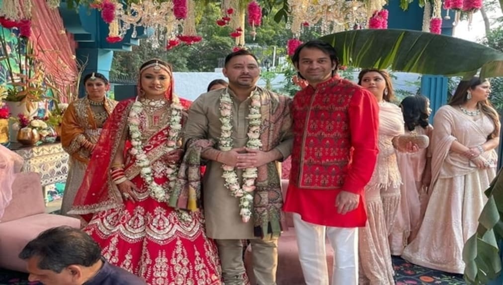 The function was kept low key at the insistence of Tejashwi, who served as Deputy CM of Bihar from 2015-2017, revealed sources. The function was kept low key at the insistence of Tejashwi, who served as Deputy CM of Bihar from 2015-2017, revealed sources.