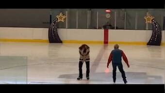 77-year-old man battling stage 4 prostate cancer learns to dance on ice; watch viral video here