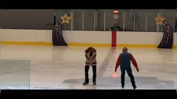 77-year-old man battling stage 4 prostate cancer learns to dance on ice; watch viral video here