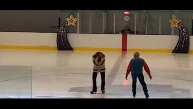 77-year-old man battling stage 4 prostate cancer learns to dance on ice; watch viral video here