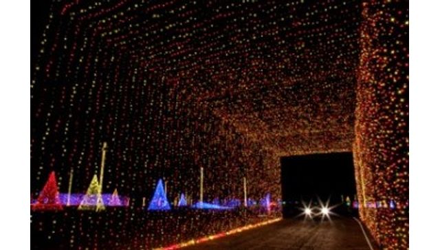The illuminate light show at Doswell