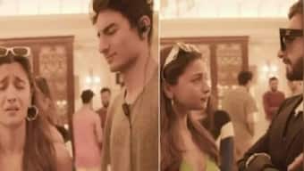 Watch: Alia Bhatt recreates iconic scene from Kabhi Khushi Kabhie Gham with Ibrahim Ali Khan and Ranveer Singh