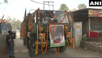 IAF Helicopter Crash: Mortal remains of Naik Gursewak Singh reaches Amritsar