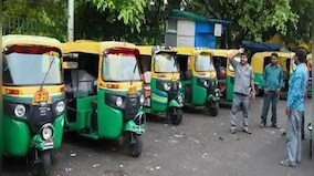 Slash CNG prices or revise fares: Delhi cab, auto drivers protest at Jantar Mantar, threaten to go on strike if demand not met