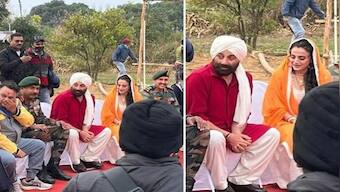 Gadar 2 first look: Sunny Deol-Ameesha Patel leave you all nostalgic as Tara Singh and Sakeena
