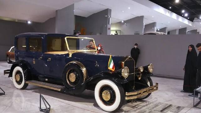The jewel of the museum is a 1930 Pierce-Arrow