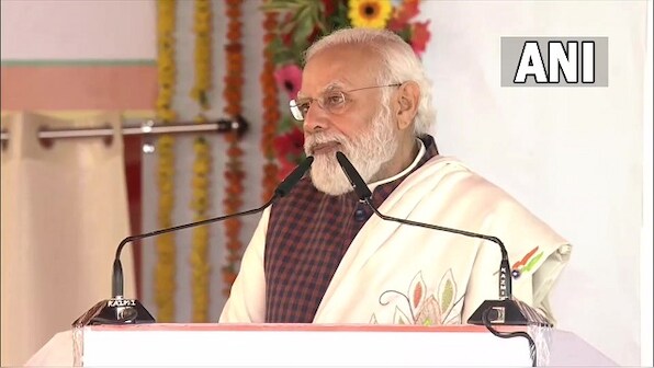 'UP plus Yogi, bahut upyogi': PM Modi lauds Adityanath in poll-bound state, lays foundation of Ganga Expressway