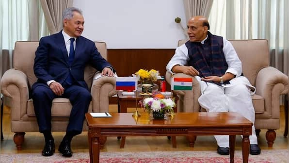 Defence Minister Rajnath Singh holds talks with Russian counterpart General Sergey Shoigu