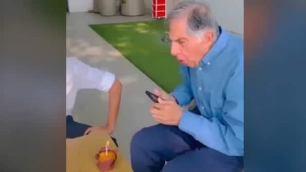 Watch | How Ratan Tata celebrated his 84th birthday, see viral video here