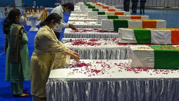 Gen Bipin Rawat's Funeral Updates: Defence chief, his wife cremated by daughters after full military honours