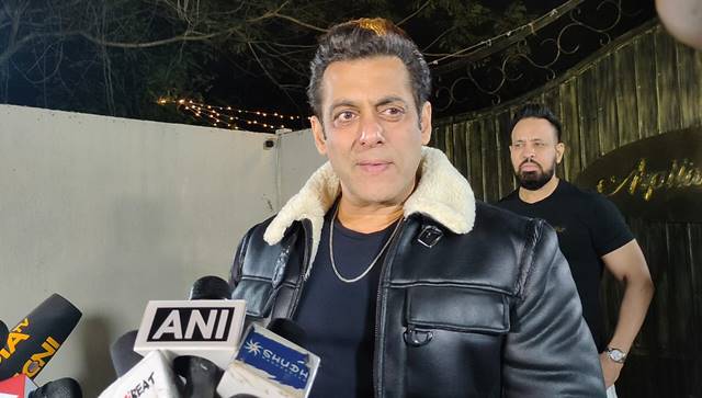 Salman Khan Rocks His Airport Fashion In A Plush Leather Jacket