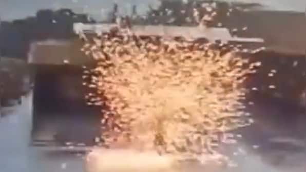 Indonesia: Security guard struck by lightning in Jakarta; watch viral video here