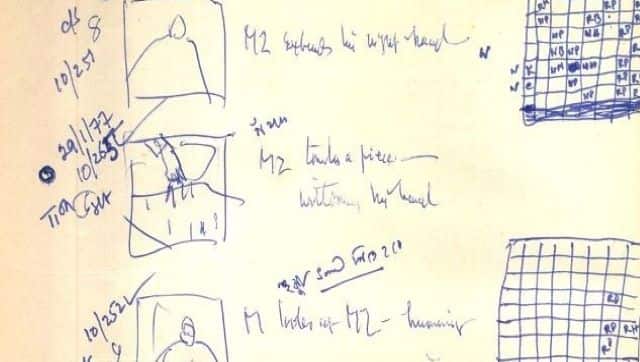 Storyboarding for Shatrang Ke Khilari with chess moves