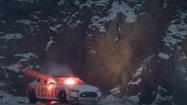 Watch: Tesla owner blows high-end Model S sedan with 30 kg dynamite