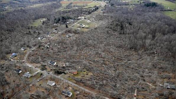 More than 80 dead, dozens missing after powerful tornadoes rip through US midwest