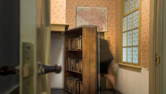 The secret annex at the renovated Anne Frank House Museum in Amsterdam, Netherlands. AP