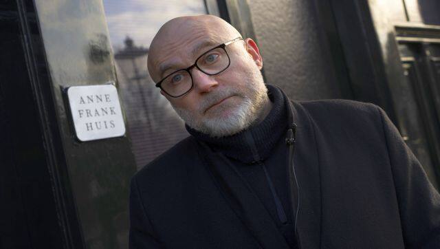 Film maker Thijs Bayens, who came up with the idea of pulling together a cold case team to analyse evidence in the hunt for the person who betrayed Anne and her family, in Amsterdam, Netherlands. AP