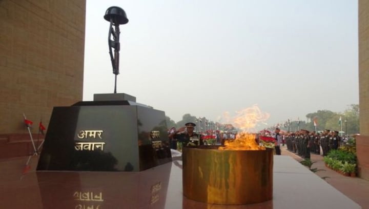 Amar Jawan Jyoti merged with flame at National War Memorial amid criticism: All you need to know