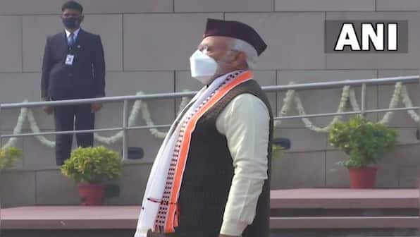 Cap from Uttarakhand, stole from Manipur: In Narendra Modi’s Republic Day parade attire lies subtle political messaging
