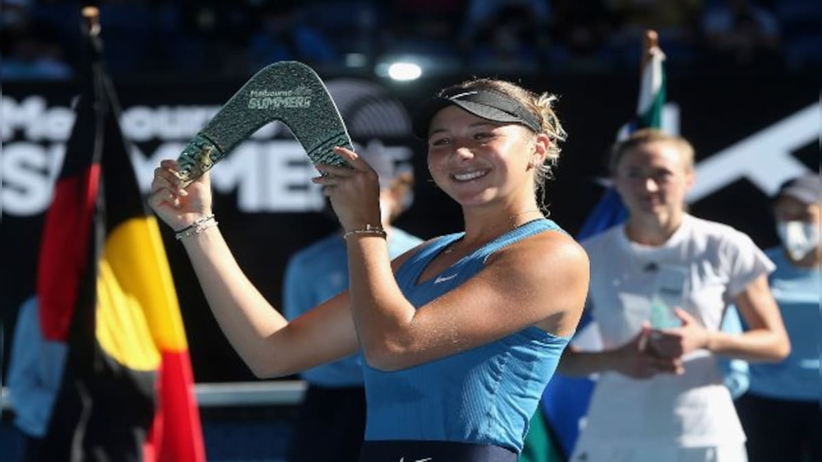 Amanda Anisimova battles to Melbourne WTA title in Australian Open boost