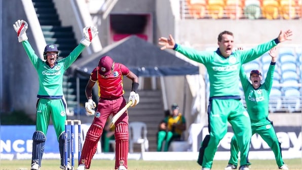 West Indies vs Ireland: Andy McBrine's all-round heroics lead visitors to ODI series win