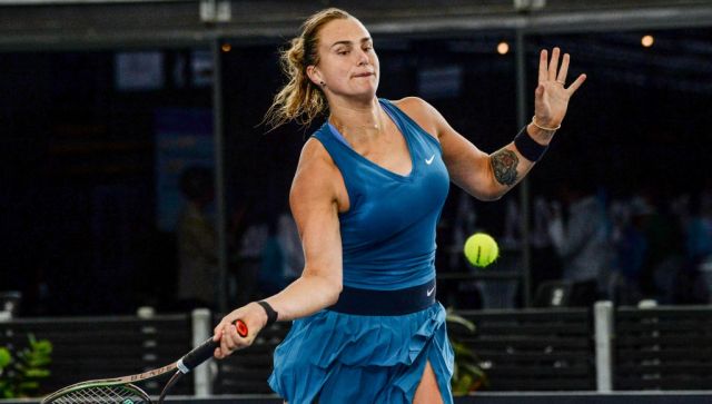 Tearful Aryna Sabalenka's serve melts down in Australian Open warm-up disaster Tearful Aryna Sabalenka's serve melts down in Australian Open warm-up disaster