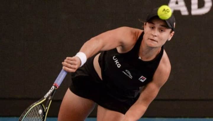 Adelaide International: Ashleigh Barty serves her way to brilliant win over Sofia Kenin