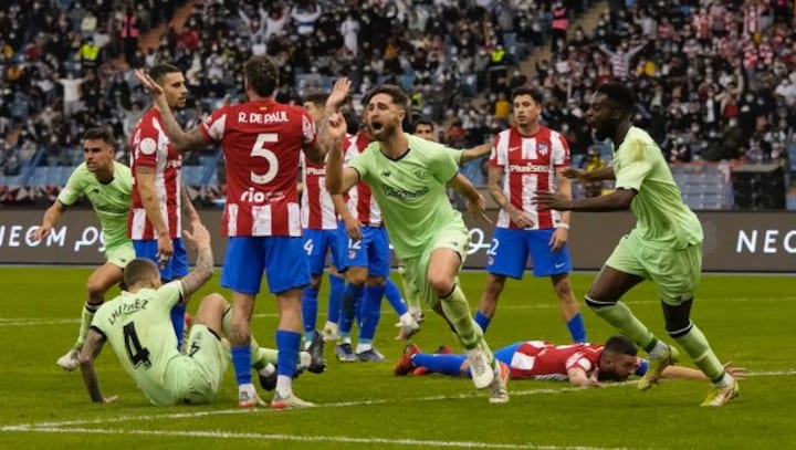 Spanish Super Cup: Athletic Bilbao down Atletico Madrid to reach final