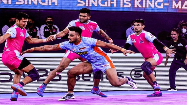 Pro Kabaddi League 2021-22: Bengal Warriors beat Jaipur Pink Panthers 31-28