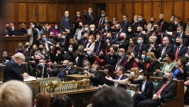 Senior British government ministers rally around Conservative Prime Minister Boris Johnson, for now Senior British government ministers rally around Conservative Prime Minister Boris Johnson, for now