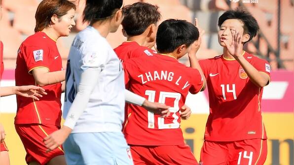 AFC Women's Asian Cup 2022: China ease past Chinese Taipei in tournament opener