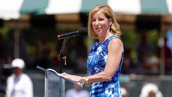 Chris Evert will be honoured by the US Tennis Association Foundation