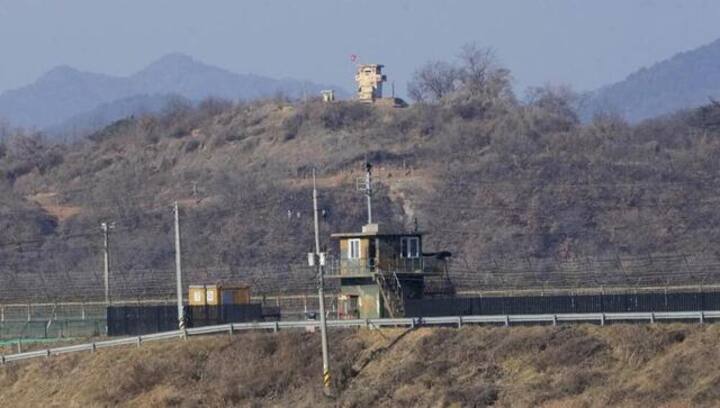 Unidentified person crosses heavily fortified border from South into North Korea