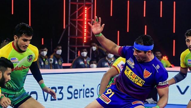 Pro Kabaddi League 2021-22: Sandeep Narwal, Manjeet Chhillar shine as Dabang Delhi pip Patna Pirates Pro Kabaddi League 2021-22: Sandeep Narwal, Manjeet Chhillar shine as Dabang Delhi pip Patna Pirates