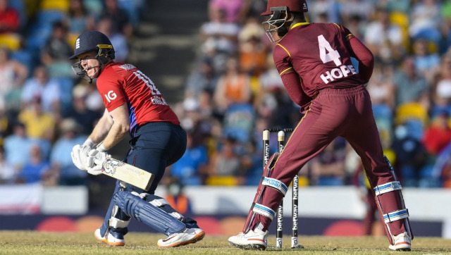 West Indies vs England: Eoin Morgan ruled out of remainder of T20I series with thigh injury West Indies vs England: Eoin Morgan ruled out of remainder of T20I series with thigh injury