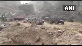 Two dead in landslide, more feared trapped at mining site in Haryana's Bhiwani district